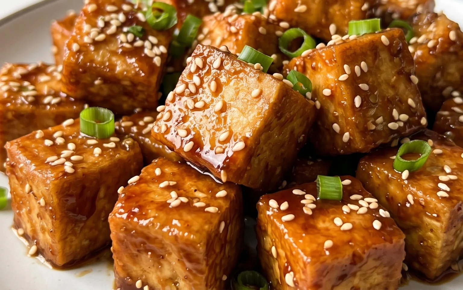 Honey Garlic Tofu