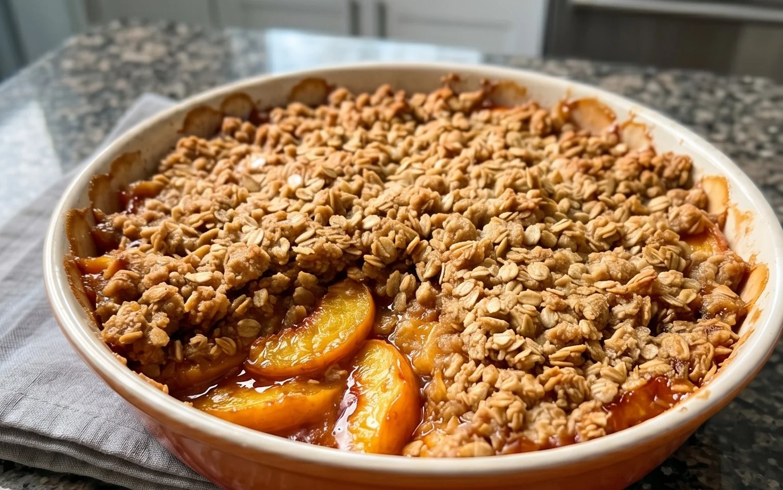 Peach Crisp