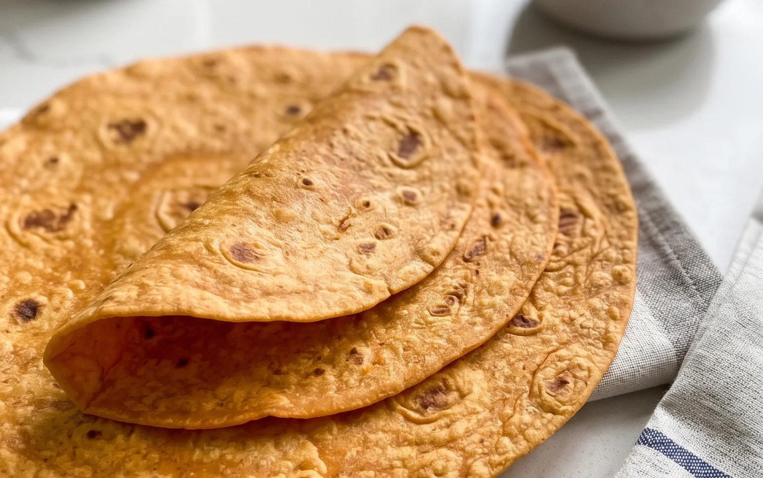 Sweet Potato Tortillas (Gluten-Free Vegan Wraps)