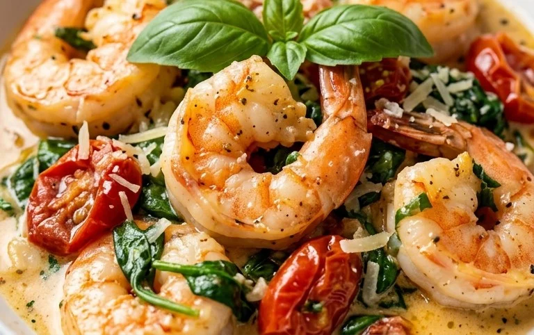 Tuscan Shrimp (One-Pan, 30-Minute Dinner)
