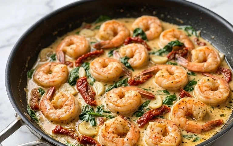 Tuscan Shrimp (One-Pan, 30-Minute Dinner)