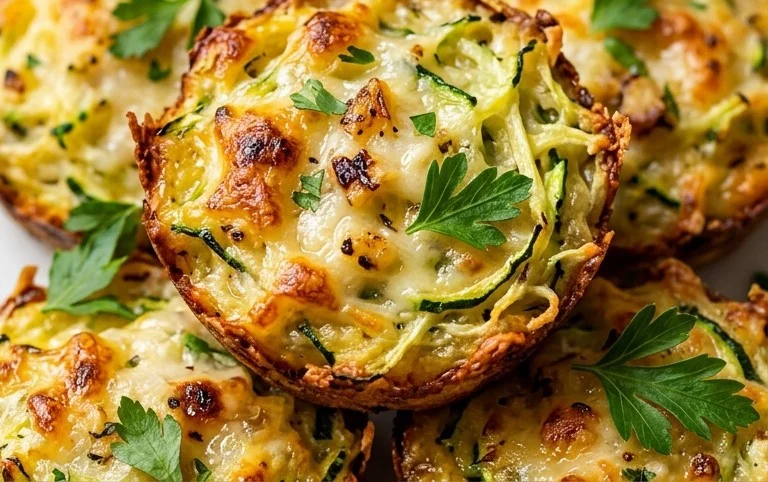 Zucchini Garlic Bites