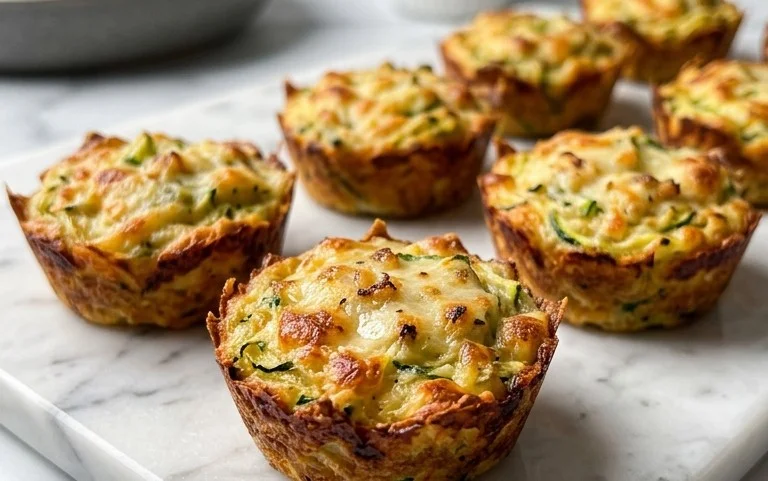 Zucchini Garlic Bites