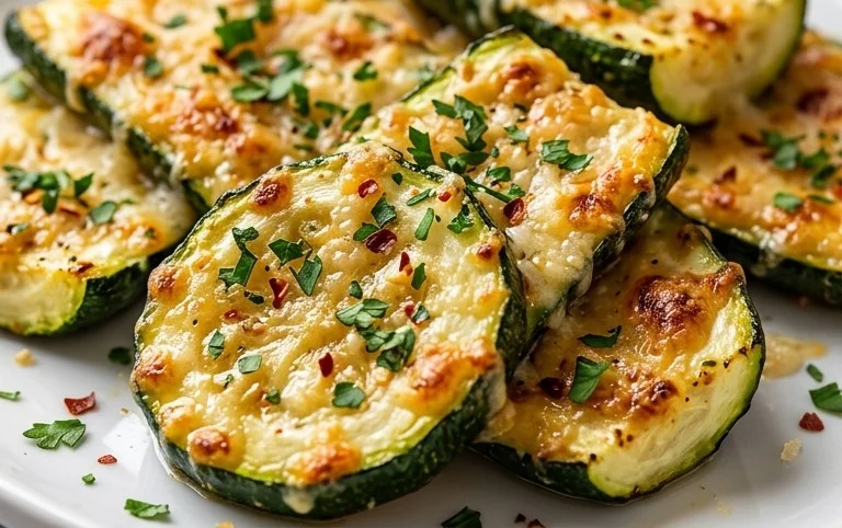 Baked Parmesan Zucchini