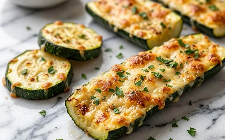 Baked Parmesan Zucchini