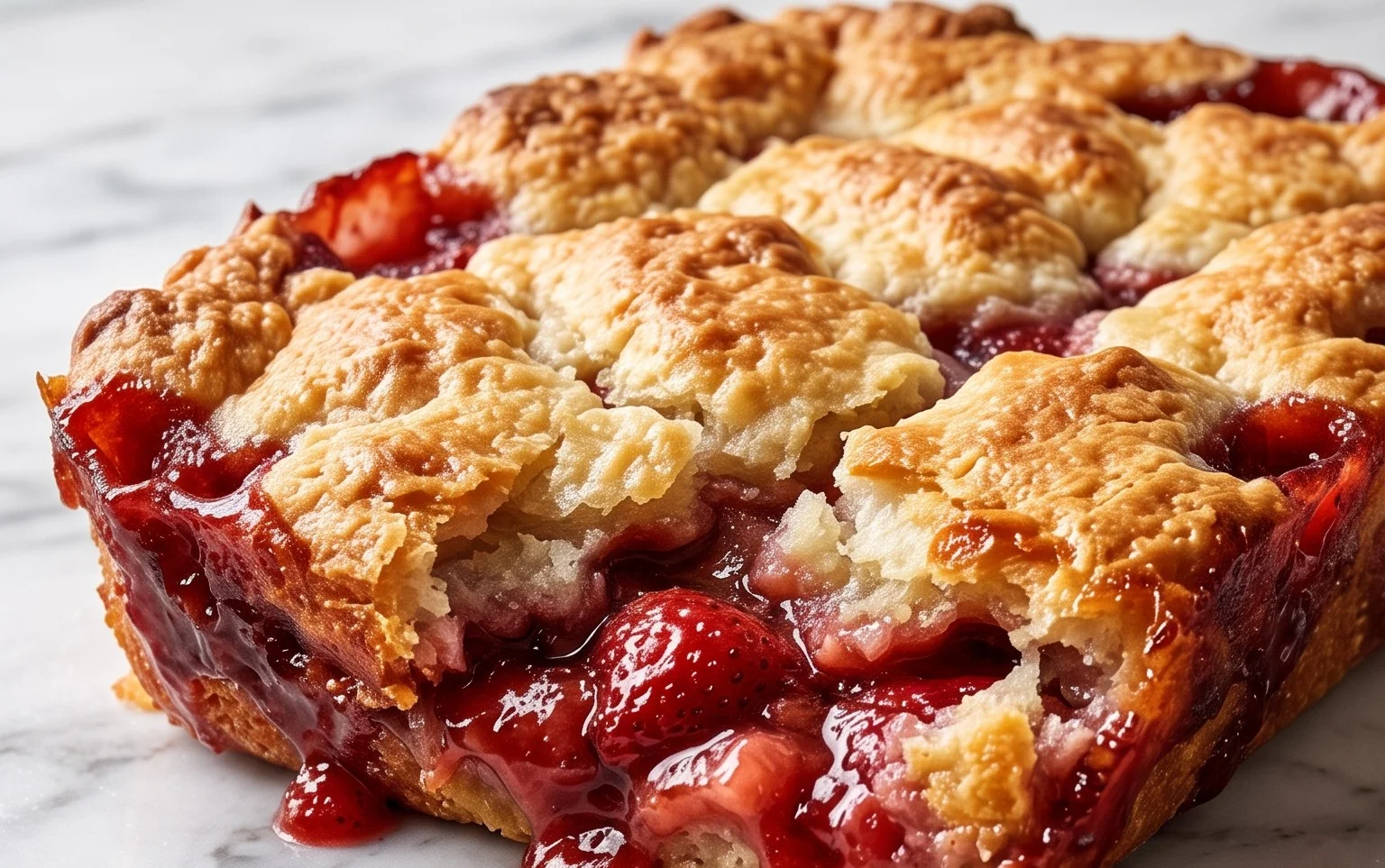 Strawberry Cobbler
