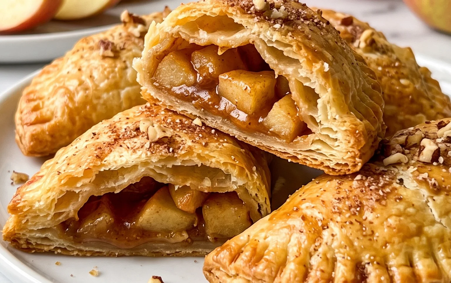 Caramel Apple Empanadas