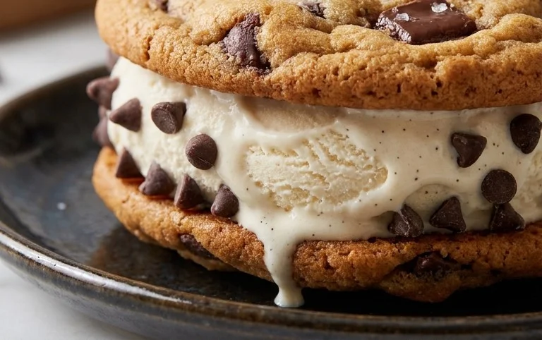 Cookie Ice Cream Sandwiches (Like a Chipwich!)