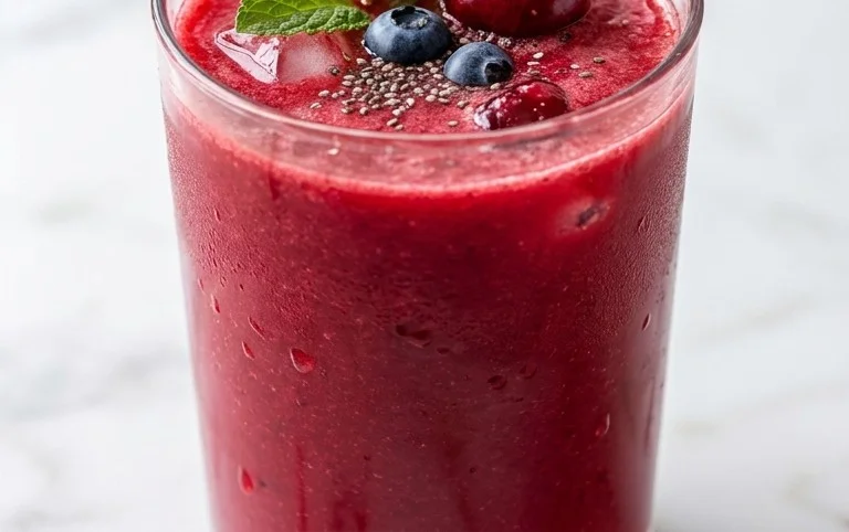 Watermelon Cherry Berry Beet Juice