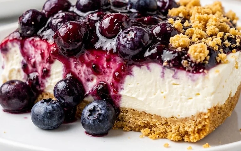 No-Bake Blueberry Yum Yum