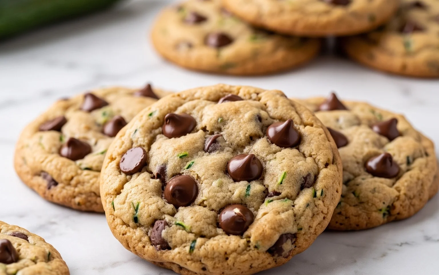 Zucchini Chocolate Chip Cookies