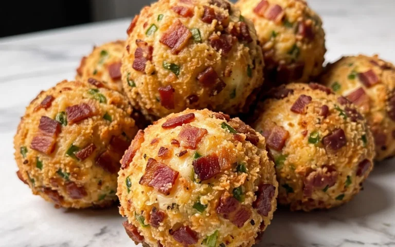 Beef Bacon Jalapeño Popper Cheese Balls