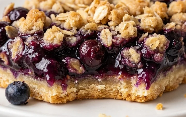 Easy Blueberry Pie Bars