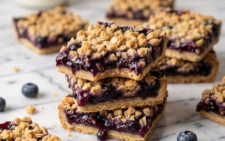 Easy Blueberry Pie Bars
