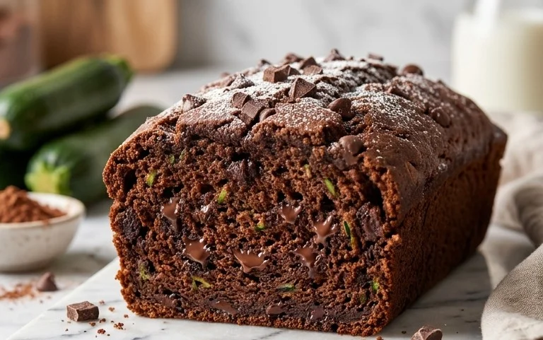 Double Chocolate Zucchini Bread