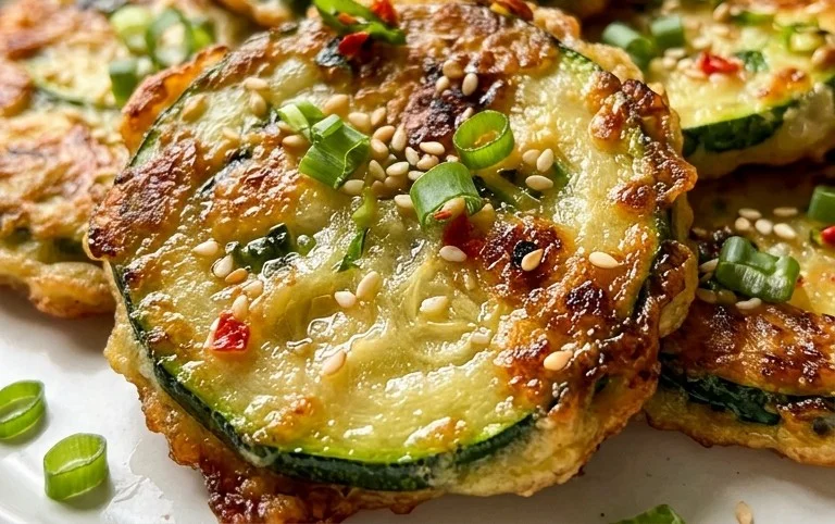 Quick & Easy Korean Zucchini Fritters (Hobak Jeon)
