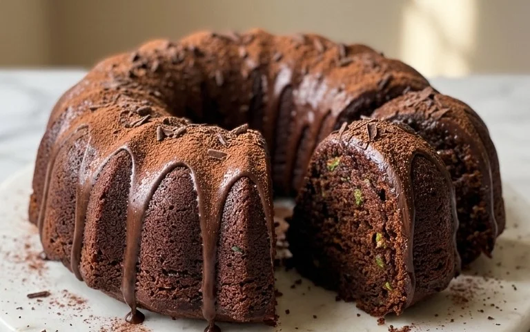 Chocolate Zucchini Bundt Cake 