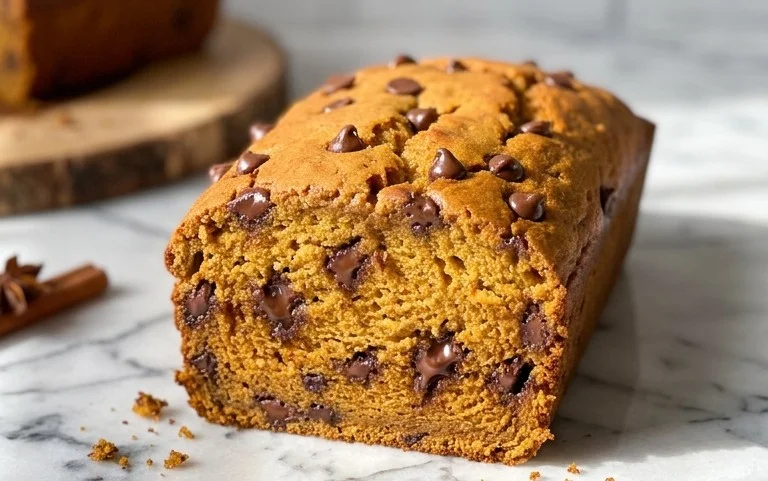 Pumpkin Chocolate Chip Bread