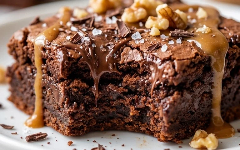 Flourless Chickpea Brownies (Vegan & Gluten Free)