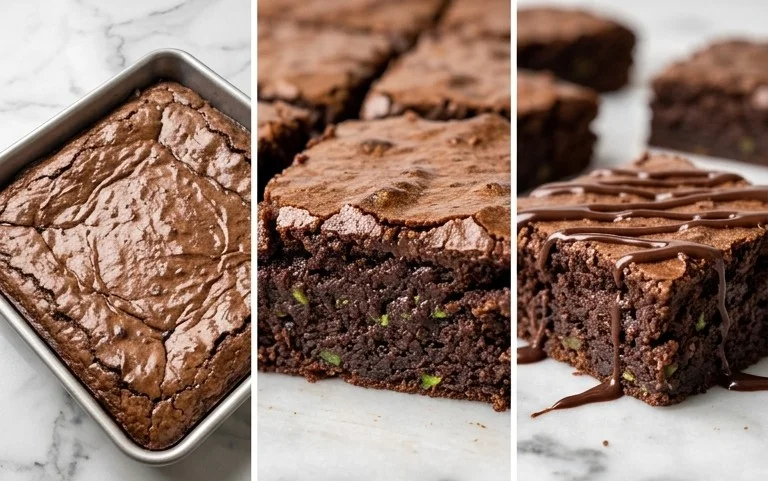 Zucchini Brownies (gluten-free, dairy-free options)