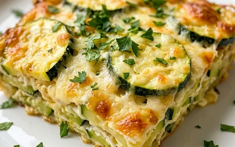 Cheesy Baked Zucchini Casserole