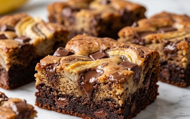 Banana Bread Brownies