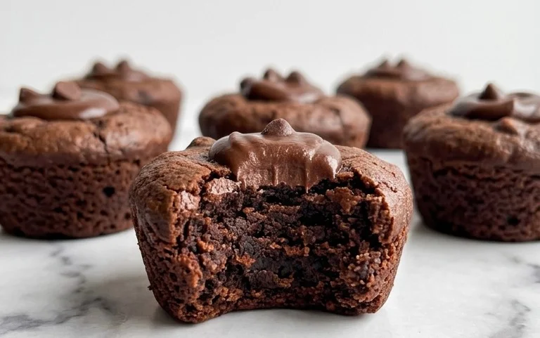 Chocolate Black Bean Brownie Bites